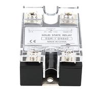 SALALIS Relè A Stato Solido SSR-40-DA, Modulo CA Durevole Controllato, Gestione Alimentazione 40 A per Applicazioni Industriali, Alloggiamento Resistente Alle Alte Temperature, Confezione da 1