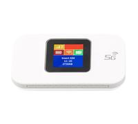 SALALIS Router Mobile Efficiente WiFi Portatile 4G per Viaggiatori (Bianco)