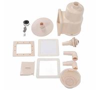 SALALIS Skimmer per Piscina Strumento di Drenaggio Comodo e Durevole per Piscine Domestiche e Commerciali Scarico Piccolo in PVC ABS da 1,5 Pollici