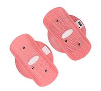SALALIS Tavole di Equilibrio a Doppio Pedale con Disco Torcente in Dal Design Diviso per Allenamento in Palestra a Casa Attrezzatura per Esercizi e Portatile Rosa
