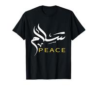 Salam Peace Arabo Calligrafia Donna Uomo Bambini 2- Retro Sala Maglietta