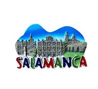 Salamanca - Calamita da frigorifero 3D in resina fatta a mano, collezione di decorazioni per la casa e la cucina