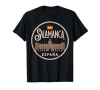 Salamanca España City Travel Spagna Avventura Maglietta