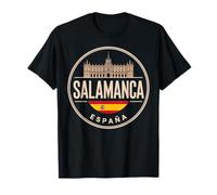 Salamanca España City Travel Spagna Avventura Maglietta