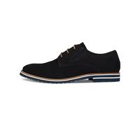 Salamander E11AS6011500-4100 Scarpe Da Uomo In Velluto Blu Scuro Con Lacci