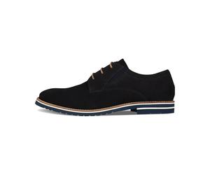 Salamander E11AS6011500-4100 Scarpe Da Uomo In Velluto Blu Scuro Con Lacci