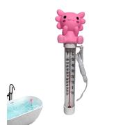 Salamander Pool Thermometer - Large Size, Floating Water Temperature Gauge, Bathing Toy | Easy Read Display String Tether, Spa Temp Sensor For Swimming, Hot Tubs, Fish Ponds