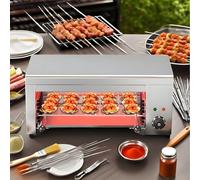 Salamandra Commerciale 2000W, Grill Elettrico per Raclette Fondi Formaggio, Tostapane a Parete o da Banco in Acciaio Inossidabile 50℃-300℃ per Formaggio Bistecca Carne
