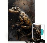 Salamandra Mondo Mitico Adolescenti Puzzle da 1000 Pezzi Gioco Logico Giocattolo Divertimento Interno Bordo Premium Regalo Memorabile (38x52cm)