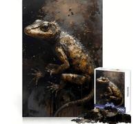 Salamandra Mondo Mitico Adolescenti Puzzle da 1000 Pezzi Gioco Logico Giocattolo Divertimento Interno Bordo Premium Regalo Memorabile (38x52cm)