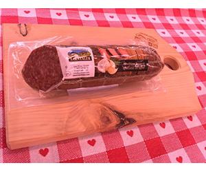 Salame all' aglio della Val Sarentino L. Moser 1/2 SV - ca. 400 gr.