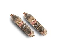 Salame Campagnolo in carta alimentare Salumi Pasini® | Pack da 2 Salami | Lavorato con carne Italiana e legato a mano | 2x250g