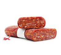 Salame Spianata Romana Piccante 2,2 kg Intera | Salame Spianata Schiacciata