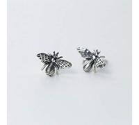 SALAN Vintage 925 Sterling Tailandese Argento Carino Ape Orecchini per Le Donne Festa di Compleanno Prevenzione del Regalo dei Gioielli di Allergia
