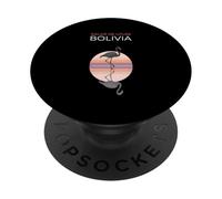 Salar de Uyuni Bolivia Flamingo Tramonto PopSockets PopGrip Adesivo