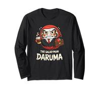 Salaryman Daruma Giapponese Stipendio Uomo Souvenir Giappone Humor Maglia a Manica