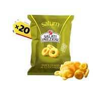 Salati Preziosi | Saturn, Snack di Mais al Gusto Pizza, non fritti, senza glutine, 20 pezzi x 110g
