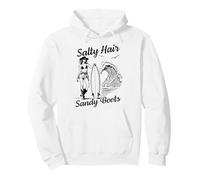 Salato Capelli Sandy Boots Surfer Ragazza Spiaggia Ocean Wave Surf Felpa con Cappuccio
