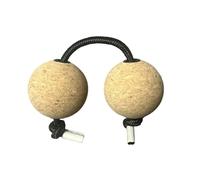 Salato Shaker Made in legno - Pratica palline che scuotono la mano ASLATUA Balla ritmica | Strumento musicale africano | Strumenti di stretta di mano regolabili | Strumento shaker per celebrazioni