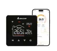 SALCAR Tuya - Termostato per riscaldamento a pavimento, programmabile, 230 V, con LCD digitale V4W.716 16 A