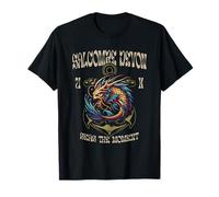 Salcombe Devon Seas The Moment Design Sea Serpent Maglietta