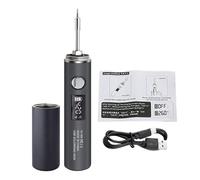 Saldatore 5 Livelli di Temperatura Regolabili, Kit di Saldatura, Strumento di Saldatura con Luce per Riparazione Elettronica e Progetti Libero