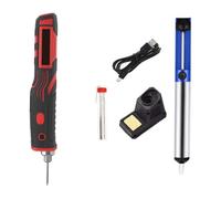 Saldatore A Batteria Da 11 W Kit Di Strumenti Di Saldatura Ricaricabile Da 2500 MAh Dispositivi Di Saldatura Elettronici Sicuri Professionali(CJ135B-A)