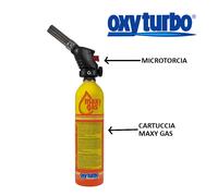 CANNELLO EASYLASER KIT ART.574150 CON 1 BOMBOLA MAXY GAS 1850° +ALTRE 3MAXY GAS