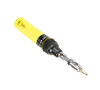 Saldatore a butano ricaricabile, cordless mini pen tipo punta saldatore 1300 ℃ penna della saldatura a pistola (Giallo)