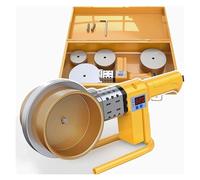 Saldatore a fusione per tubi 2800W utensile di riscaldamento per tubi in plastica da 0 a 300 mm con 9 teste (20-25-32-40-50-63-75-90-110MM), per saldatura tubo PPR/PE/PP