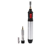 Saldatore a gas, saldatore ON/OFF butano autoinfiammabile a batteria 4 in 1 professionale, saldatore di precisione a temperatura regolabile 250-450 ° C
