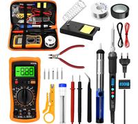 Saldatore a Stagno Kit, 60W Saldatore Stagno di Precisione Professionale con Tem