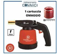 SALDATORE NORMALE BRUCIATORE CANNELLO GAS BUTANO CARTUCCIA BOMBOLETTA GAS