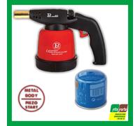SALDATORE CON CARTUCCIA BUTANO 190GR MULTIFUNZIONE PIEZO PORTATILE A PISTOLA