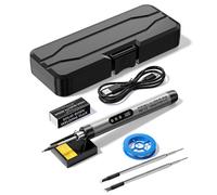 Saldatore Cordless Kit USB Saldatore Portatile LCD Digitale Temperatura Re6851