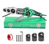 Saldatore di fusione del tubo di PPR, display digitale e temperatura regolabile 0-320℃ per la saldatura a caldo della colata dei tubi di PPR, PE, PP