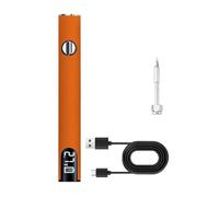 Saldatore Digitale USB A LED Da 8-10 W, Riscaldamento Rapido, Penna A Bruciatore, Kit Con Tre Saldatori Regolabili, Strumenti For La Riparazione Della Saldatura Ampiamente Utilizzato(Orange)