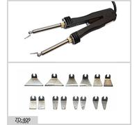 SALDATORE DISSALDATORE ZD-409 STAZIONE DISSALDANTE STAGNO SMD PLCC CHIP +7 PUNTE