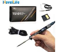Saldatore elettrico originale TS101 Temperatura regolabile Stazione di saldatura digitale portatile USB 65W Mini TS100 aggiornato
