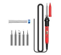 Saldatore Elettrico Professionale Con Temperatura Regolabile, Kit Portatile For Saldatura E Riparazione Il Miglior Regalo(SET 01)