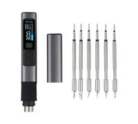 Saldatore Elettrico Professionale HS02A Smart PD 100W Kit Temperatura Costante