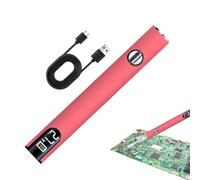 Saldatore elettrico, saldatore da 650 mAh, kit di saldatura per elettronica piccola | Penna a sfera ricaricabile per saldatura a filo con display LED e regolazione della temperatura.