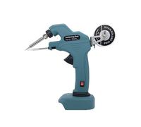 Saldatore elettrico senza fili portatile invia automaticamente la pistola for saldatura a stagno for riparare l'utensile elettrico Per uso fai da te(Blue)
