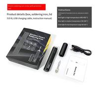 Saldatore elettrico USB design compatto 5V facile da trasportare ovunque tu vada