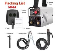 Saldatore Inverter MMA DC Saldatrice Elettrodo IGBT Compatta Spina EU 220V