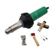 Saldatore per torcia di calore con ventilatore ad aria calda per pistola per saldatura in plastica 1600W per fogli in PP/PE/PVC, tubo, serbatoio, pavimento, membrana(Kits 4)