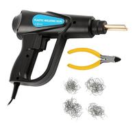 Saldatore Pistola Riparazione Macchina Cucitrice a caldo da 50 W/70 W, saldatrice per plastica, utensili da garage, strumento per saldatura a punti metallici(D)