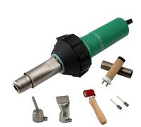 Saldatore Pistola Riparazione Macchina Saldatrice a torcia termica con soffiante ad aria calda da 1600 W per plastica, fogli, tubi, serbatoi, pavimenti, membrane in PP/PE/PVC...(Kits 5)