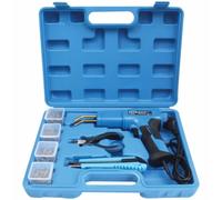 Saldatore plastica 50 W 200 graffette kit riparazione paraurti auto SIO
