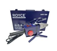 SALDATORE POLIFUSORE 1600W SALDATURA TUBI PLASTICA PVC PVDF 6 MATRICI RPPR-1600